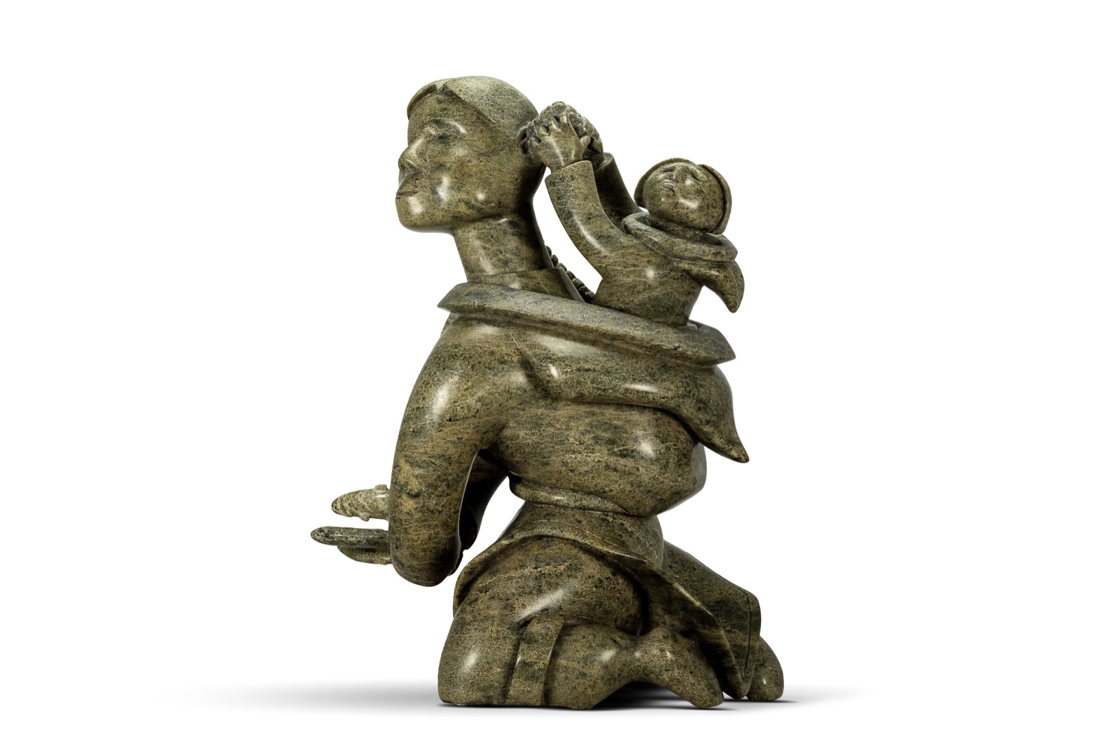 Mother and Child by Tuteeya Ikkidluak — ICAS-0186